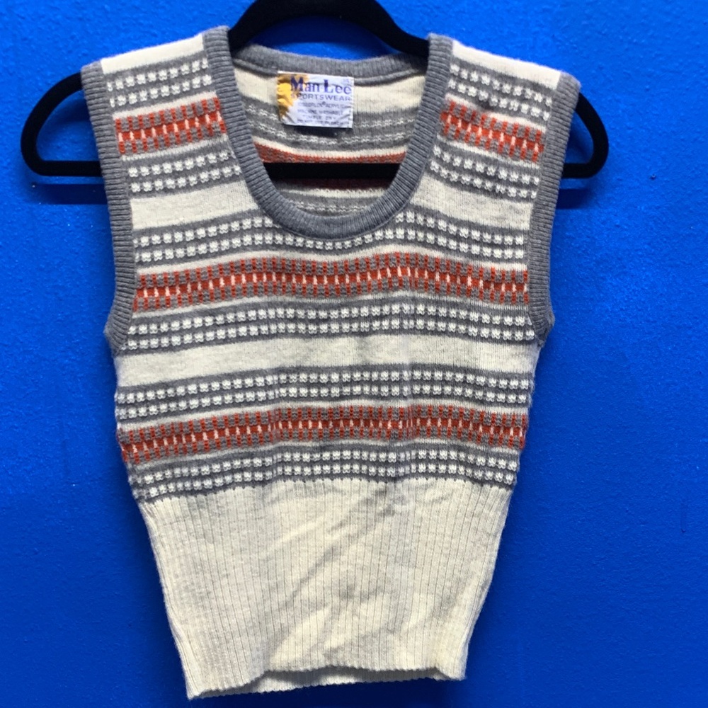 Striped Knit Tank Top for Kids